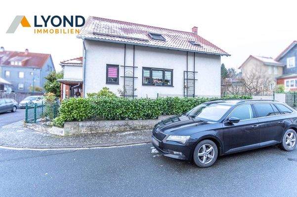 Ansicht von der Straße