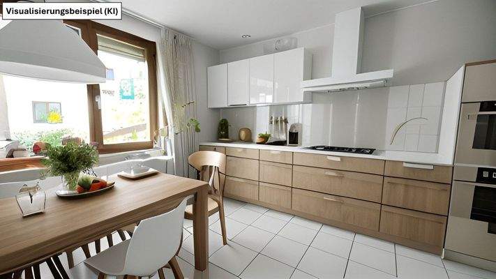 Küche Erdgeschoss -VISUALISIERUNG-
