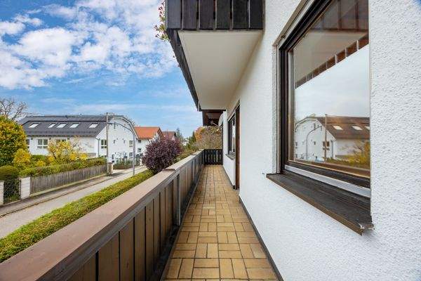 Balkonanteil Südseite