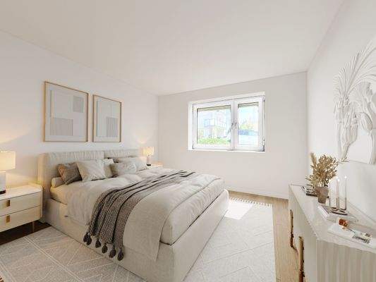 EG: Einrichtungsbeispiel Schlafzimmer