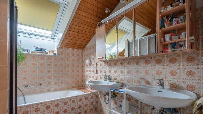 Tageslichtbad Dachgeschoss