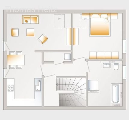 Grundriss Wohnung Dachgeschoss