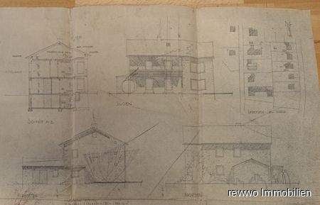 Ansichten und Schnitt