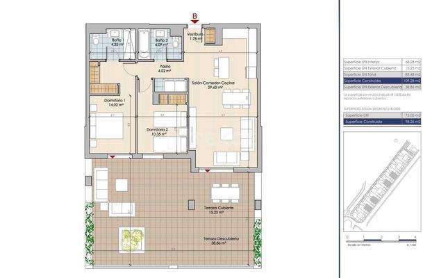 Affordable Flats with Large Terraces in Benalmádena Pueblo