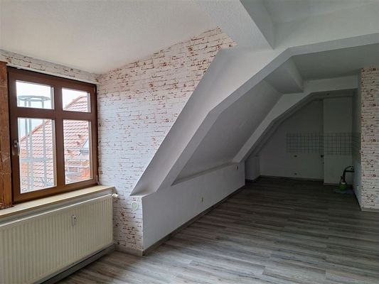 Collegien 81 DG Wohnraum Kochnische