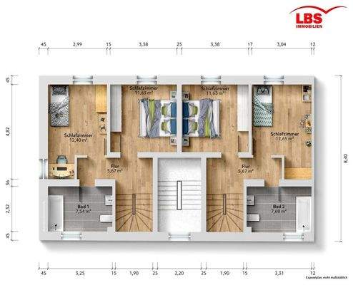 Grundrisse Obergeschoss