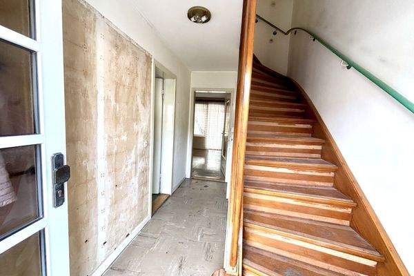 Treppe zum Obergeschoss