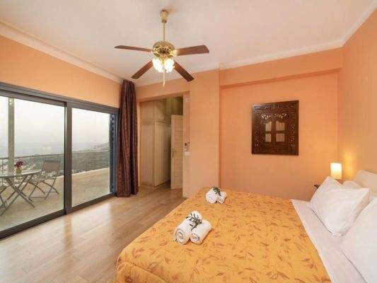 Kreta - Pano Elounda - luxuriöse Villa mit Pool und Panorama Meerblick auf die Mirabello Bucht