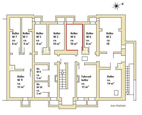 Kellerraum ca. 10 m²