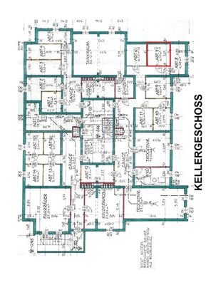 Kellergeschoss- Plan