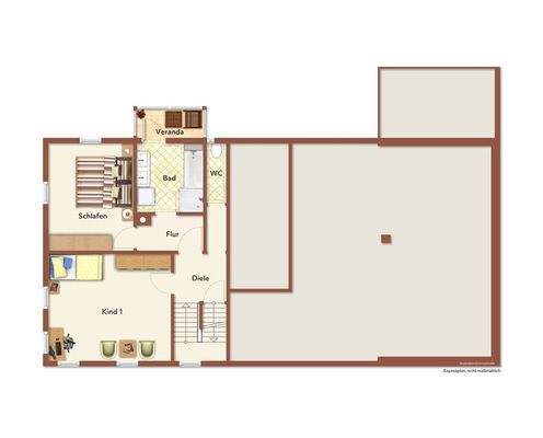 Grundriss Obergeschoss