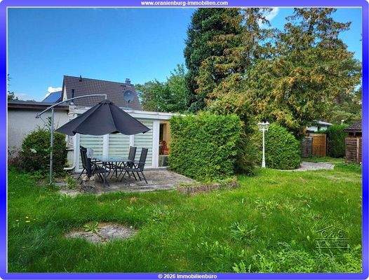 Ansicht Bungalow Terrasse