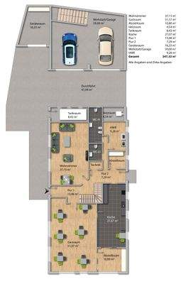 "Der Huberwirt" - Erdgeschoss