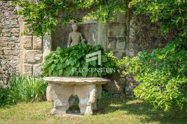 14 Detail des Suedgartens