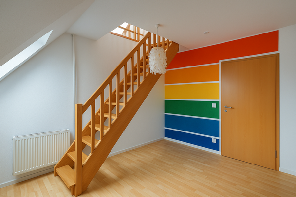 Wohnung 2 - Treppenaufgang DG