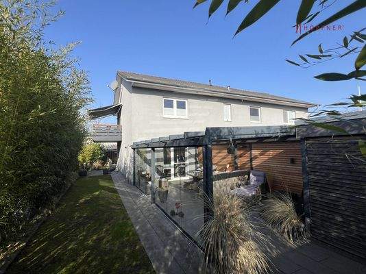 Gartenbereich, Überdachte Terrasse