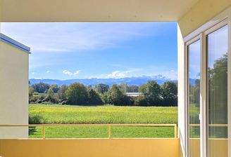 Loggia Blick auf den Sentis