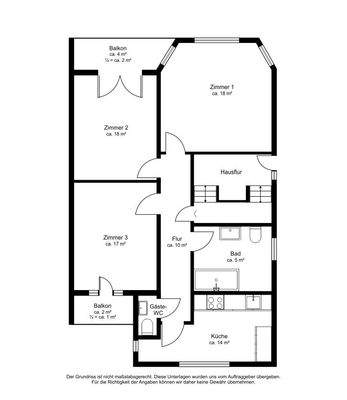 Grundriss Erdgeschoss