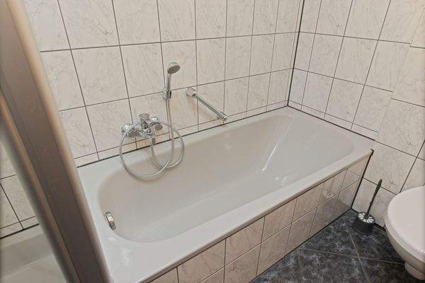 Badewanne im Detail