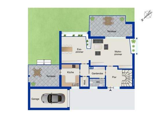 Grundriss Erdgeschoss