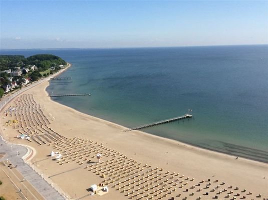 Blick auf den Strand