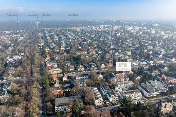 Blickrichtung Schlosspark