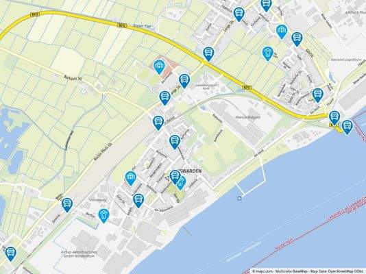 Geolyzer Kartenausschnitt