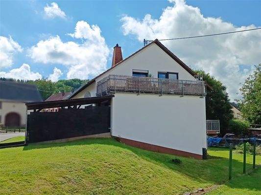 Seitenansicht, Garage