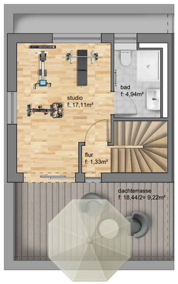 Grundriss - Dachgeschoss