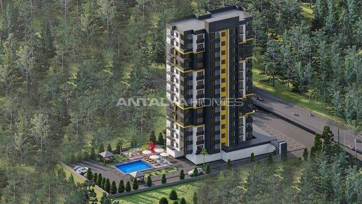 Investment-Friendly Flats with Pools in Mersin