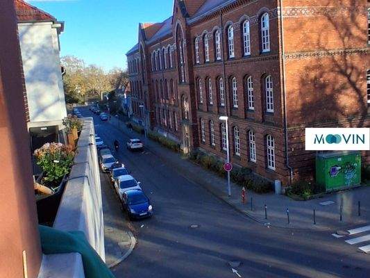 Ansicht II: Blick vom Balkon