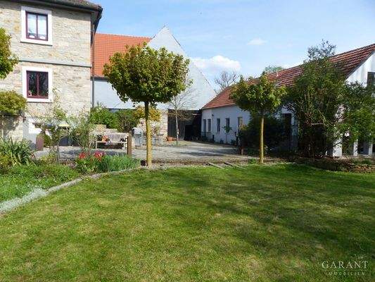 Blick in den Innenhof