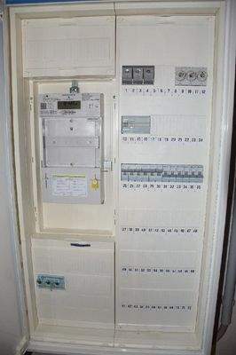 Elektrokasten Erdgeschoss