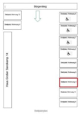 Stellplatzplan Großer Sandkamp 14, Büchen - Kopie