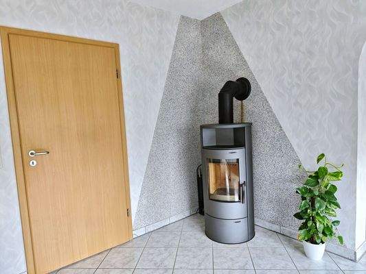 Anbau 1.OG Kamin im Wohnzimmer