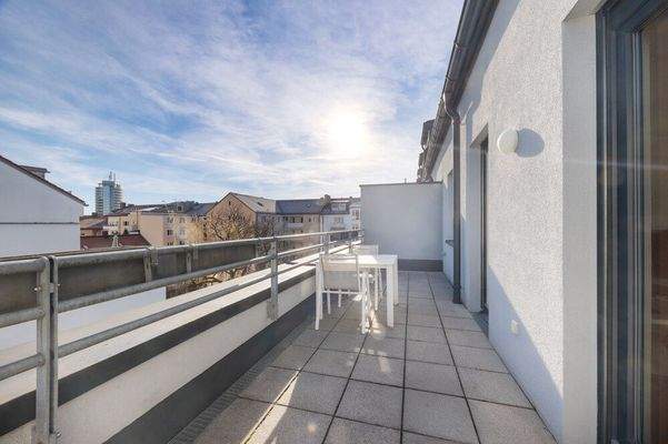 Dachterrasse Ost