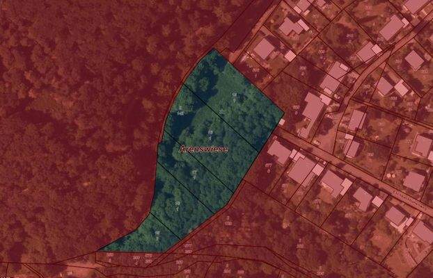 Luftbild Flurstücke