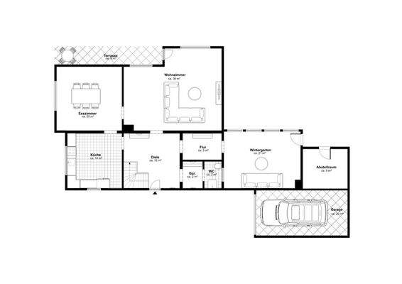 Grundriss Erdgeschoss