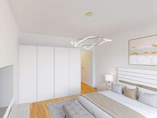 Schlafzimmer, Ansicht 1