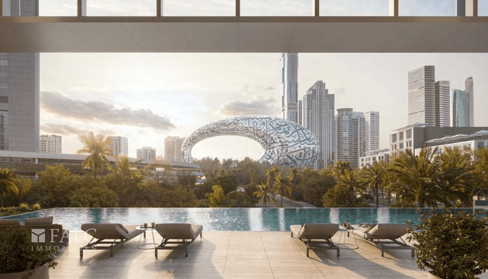 Blich auf das Future Museum