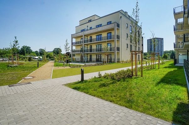 Areal Halske Sonnengärten mit Spielplatz