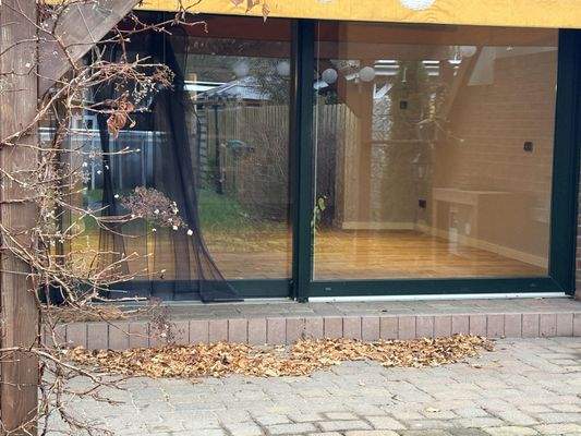 überdachte Terrasse