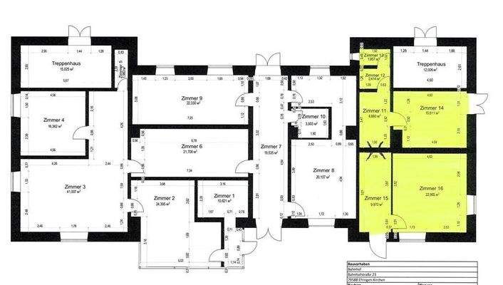 Grundriss Gewerbefläche rechts