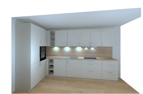 Küchenvisualisierung, H24W6