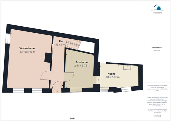 Haupthaus Erdgeschoss