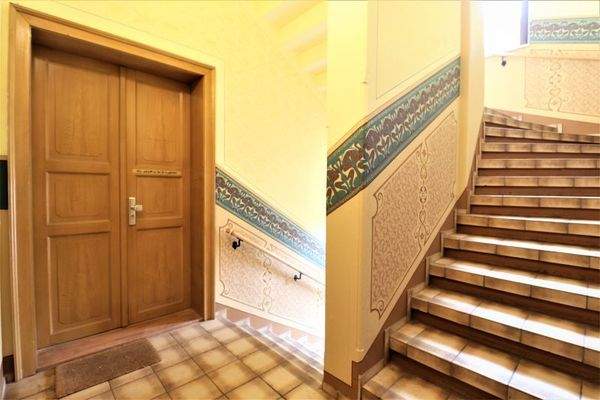 Gepflegtes Treppenhaus