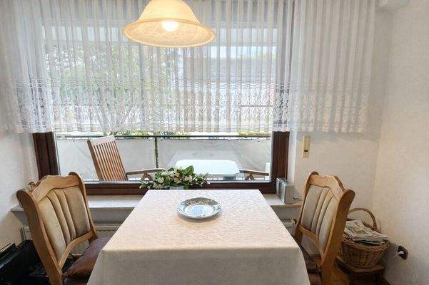 Essbereich in der Küche  