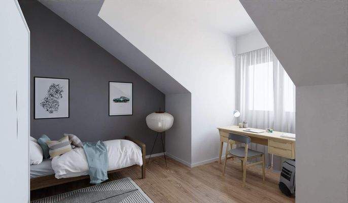 In diesem schönen Kinderzimmer können Ihre Kleinen