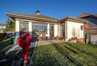 Blick auf die Terrasse