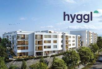 Moderne Wohnanlage außen